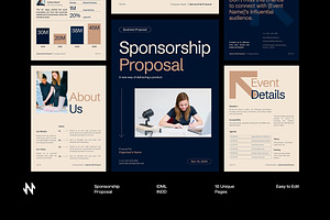 Creative Sponsorship Proposal, a Brochure Template by Neermana
