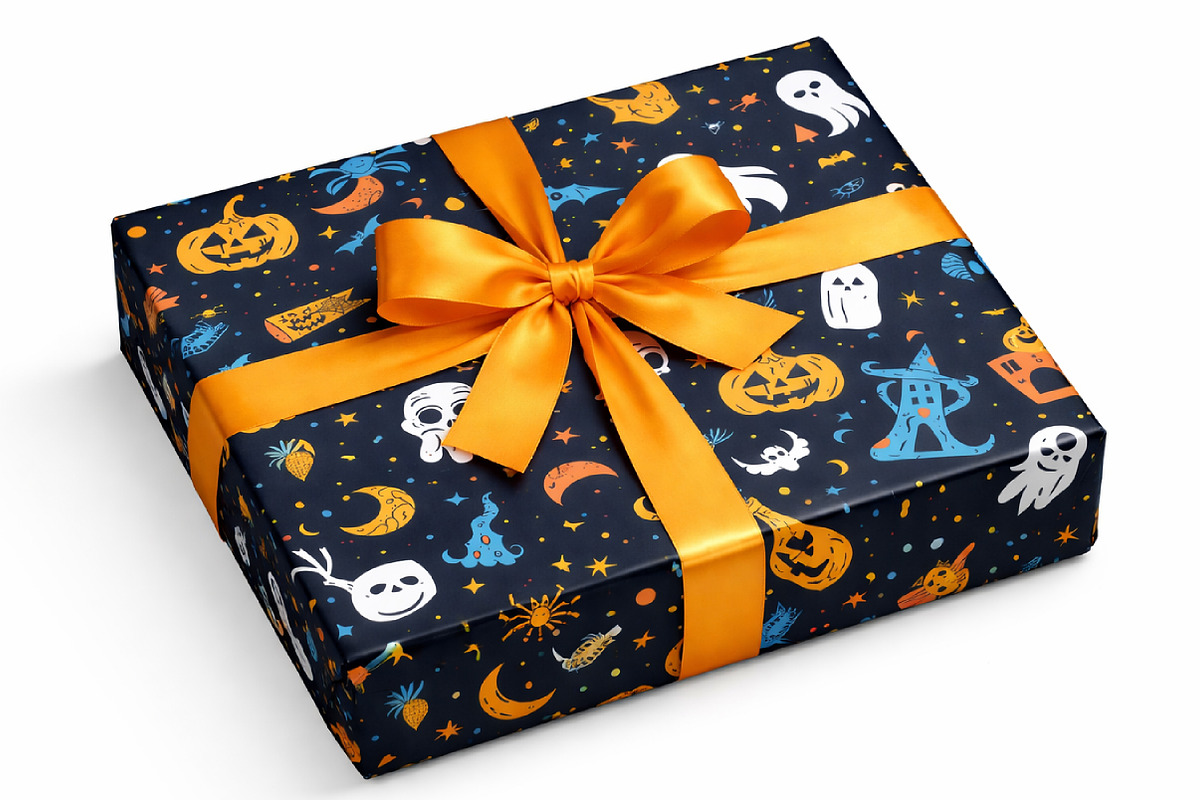 Halloween Digital Paper Pattern, a Pattern Graphic by Canvas Craft (Photo 4 of 6)