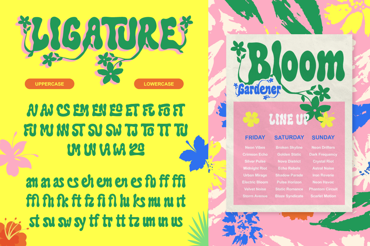 Flowie, a Handwritten Font by Artisan Themes (Photo 9 of 12)