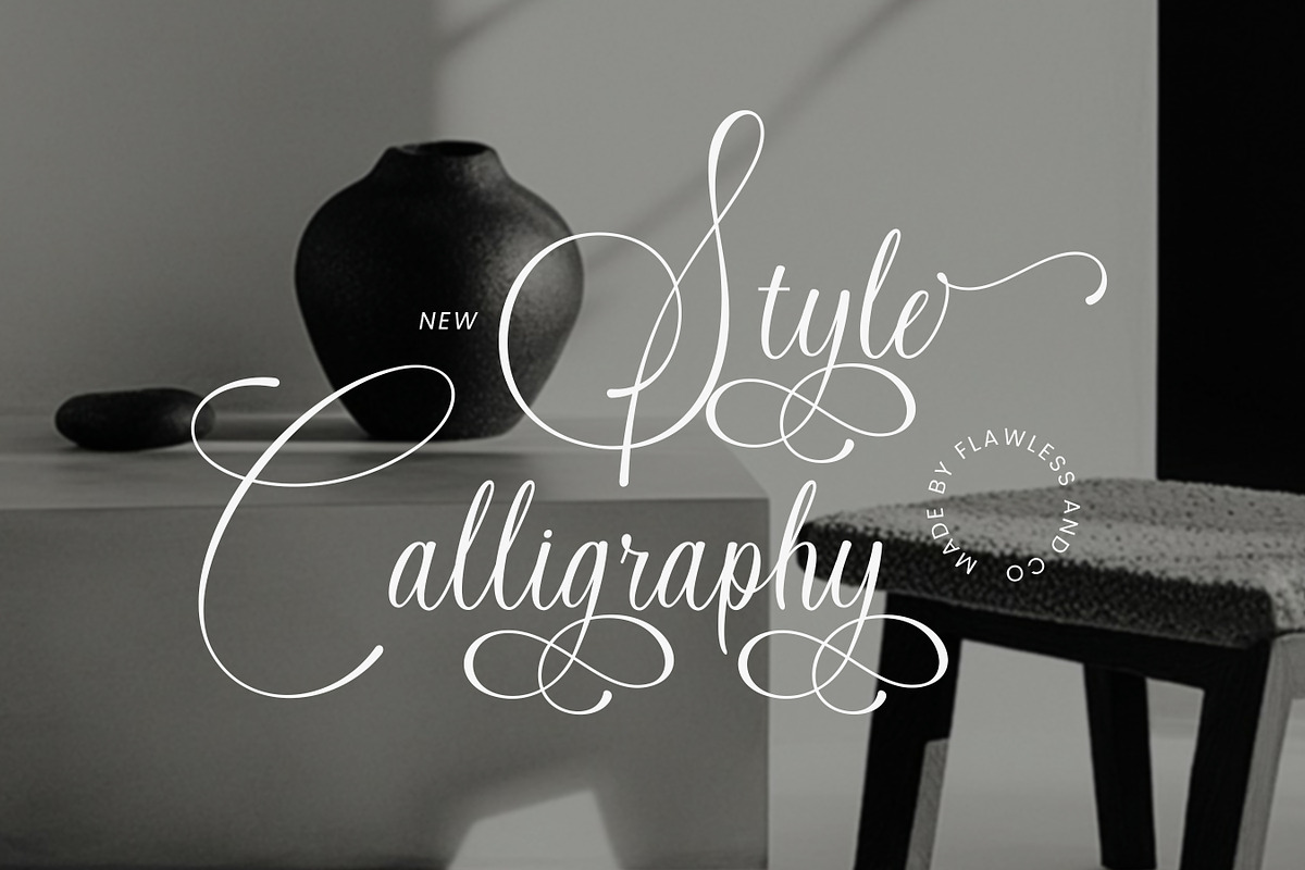 Patrice Seraya - Calligraphy Font, a Script Font by Flawless And Co (Photo 4 of 10)