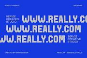 Renso Fonts, a Sans Serif Font by Marvadesign (Thumbnail 10 of 10)