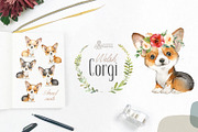 Puppy Paws 2. Watercolor Collection, an Illustration by OctopusArtis (Thumbnail 6 of 11)