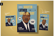 Martin Luther King Jr Day Flyer, a Flyer Template by Neermana (Thumbnail 1 of 4)