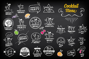 Cocktail menu doodles, an Icon by BarcelonaShop