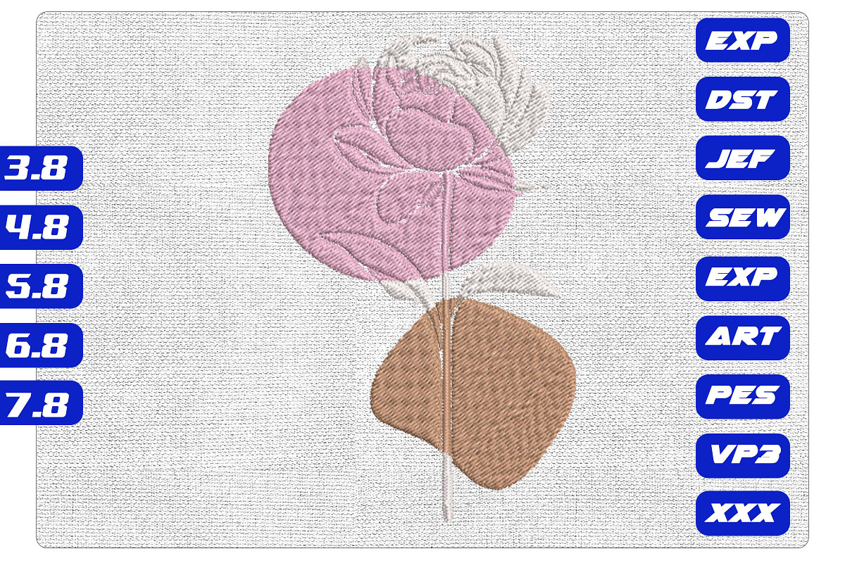 Abstract Boho Rose Geometric Design, an Illustration by Purpose Ekbal (Photo 1 of 3)
