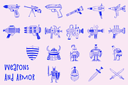 1001 Cute Doodles Bundle, an Object Illustration by Danil Polshin (Thumbnail 61 of 65)