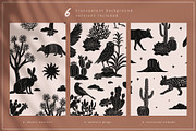 Dark Desert Vector Collection, an Animal Illustration by rouxsupplyco (Thumbnail 5 of 14)