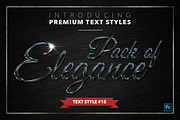 Elegance #1 - 15 Text Styles, a Layer Style Add-On by Jonas Stensgaard (Thumbnail 16 of 18)