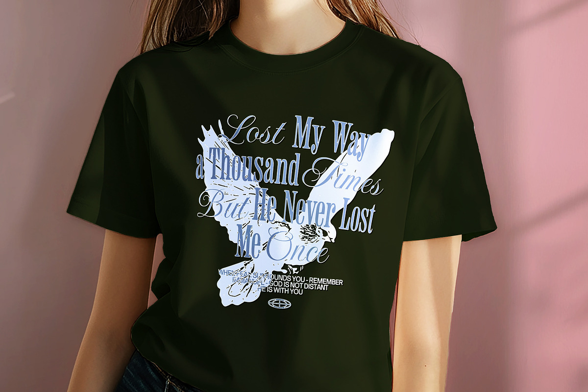 Faith Sublimation Digital Shirt, a Graphic by Vector Portal (Photo 3 of 5)