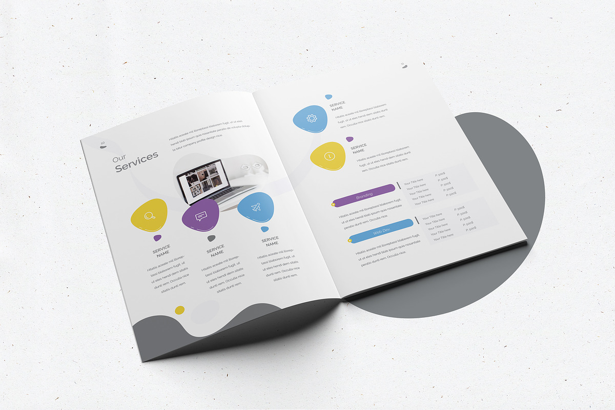 Company Profile, a Brochure Template by WOWPro (Photo 7 of 10)