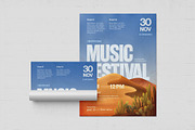 Desert Music Festival Poster Templat, a Poster Template by BrandPacks (Thumbnail 2 of 5)