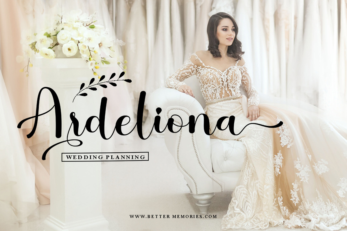 Better Memories, a Script Font by TM Type (Photo 2 of 12)
