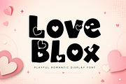 Love Blox, a Slab Serif Font by Wow Magic (Thumbnail 1 of 3)
