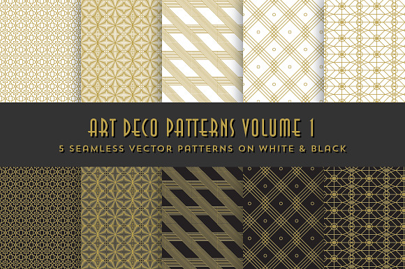 Art Deco Patterns Volume 1 preview 4