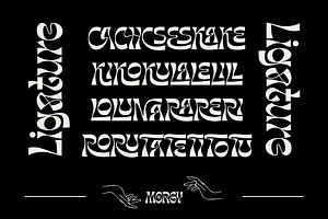 Morgy Display Font