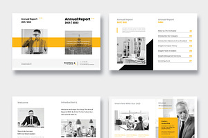 Annual Report Brochure Layout