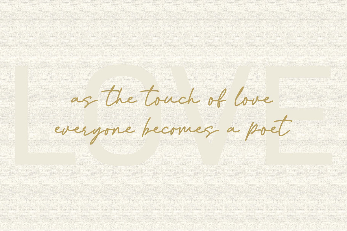 Kindly Soulmate Script, a Script Font by MJB Letters (Photo 6 of 11)