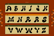 Neung Rak Display Typeface, a Handwritten Font by Casloop Studio (Thumbnail 6 of 15)