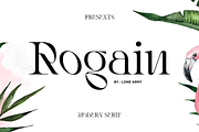 Rogain - Modern Serif, a Serif Font by LoneArmy (Thumbnail 1 of 12)