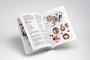 Recipe Book / Cookbook Template, a Magazine Template by ProductiveandFree (Thumbnail 9 of 12)