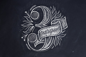 Chalk Dust - Photoshop Lettering Kit