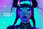 Cyberpunk Photoshop Effects Bundle, a Layer Style Add-On by pixelbuddha.net (Thumbnail 8 of 53)