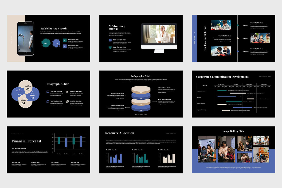 Suka : AI Business Google Slides, a Presentation Template by Punkl Camp (Photo 8 of 9)