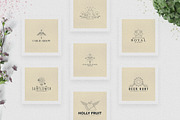[Spring Vibes] 40 Boutique Logos-66%, a Branding & Logo Template by VP Fonts (Thumbnail 2 of 12)