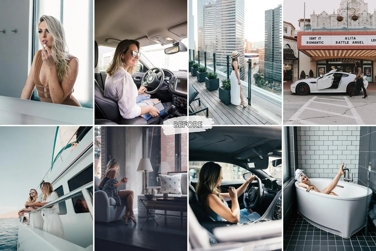 10 Style Icon Lightroom Presets, a Preset Add-On by LucaTheme (Photo 3 of 9)