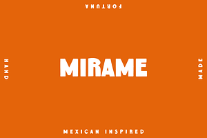 Mírame: Hand Drawn Sans Serif