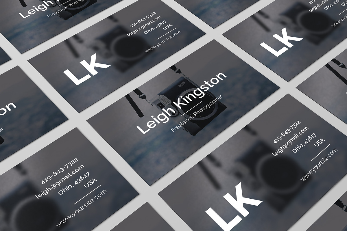 Business Card Template - Photo, a Business Card Template by Solid Pixel (Photo 2 of 3)