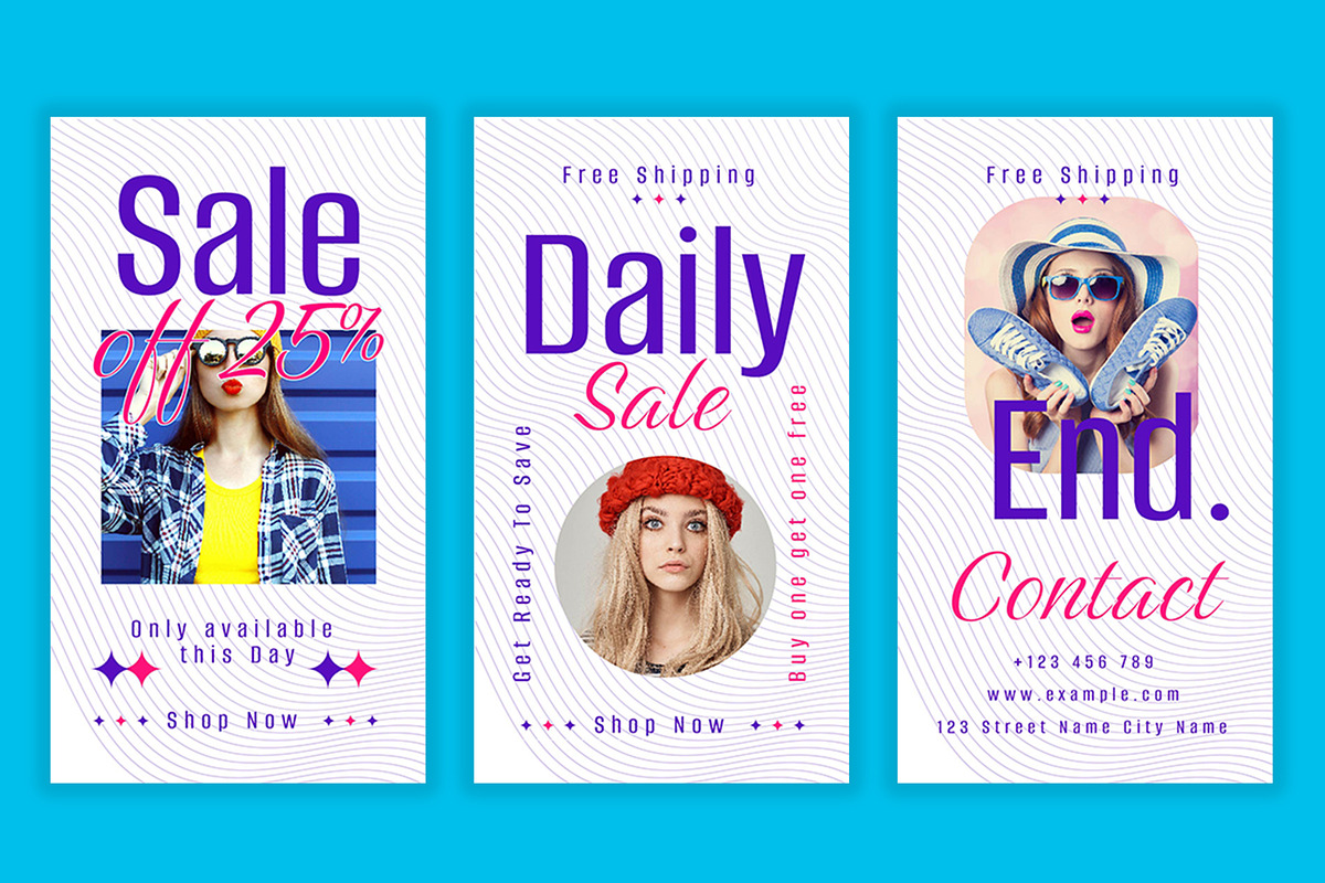 New Year Sale Social Media Story, an UI Kit Template by CreativeShaper (Photo 4 of 4)
