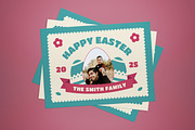Easter Greeting Card, a Card Template by graphicook (Thumbnail 1 of 3)