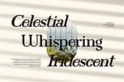 Zyravelle - Elegant Serif Display, a Serif Font by Indotype Foundry (Thumbnail 2 of 10)
