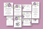 Hydrangea Wedding Invitation Suite, an Invitation Template by Inkpower (Thumbnail 1 of 2)