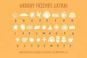 Groovy Friends - Playful Font, a Font by Letterhend Studio (Thumbnail 3 of 11)