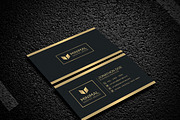 Gold Business Card, a Business Card Template by Creative_Arts (Thumbnail 1 of 5)