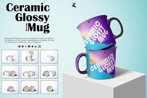 Ceramic Mug Mockup 6K