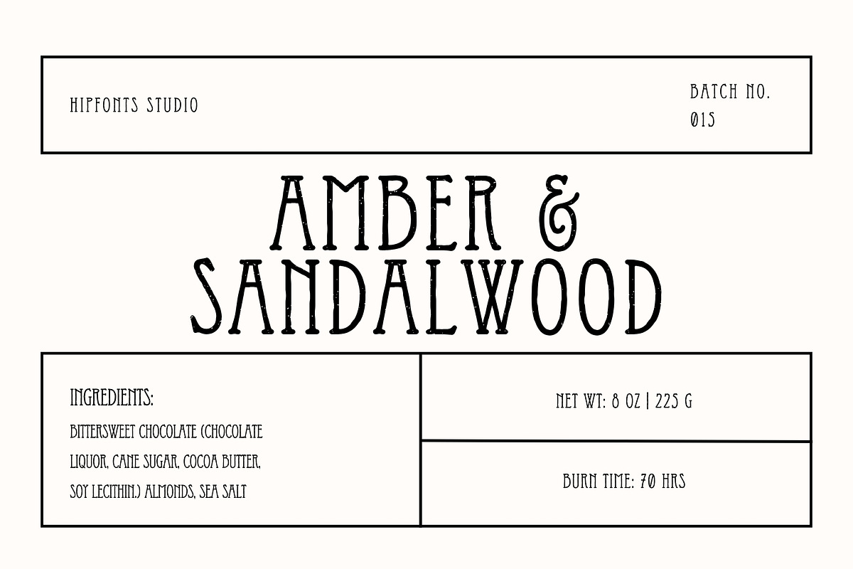 Mosswick - Art Nouveau Serif, a Serif Font by HipFonts (Photo 5 of 9)