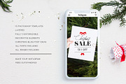 Classy Xmas INSTAGRAM STORY Pack, a Social Media Template by Marie T (Thumbnail 9 of 9)