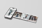 Social Media Instagram Mockup, an iPhone Mockup by Lxadesign (Thumbnail 8 of 9)