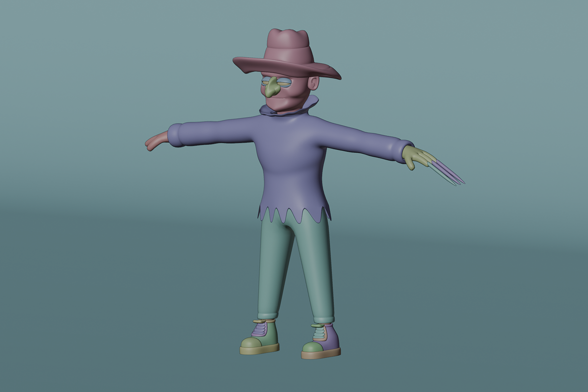 Halloween 3D Character Pack 01, a Characters & Person 3D Model by Dudukbersama (Photo 5 of 5)