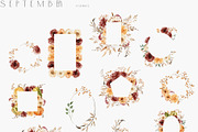 SEPTEMBER Watercolor Fall Set, an Object Graphic by Kaleriia (Thumbnail 10 of 13)