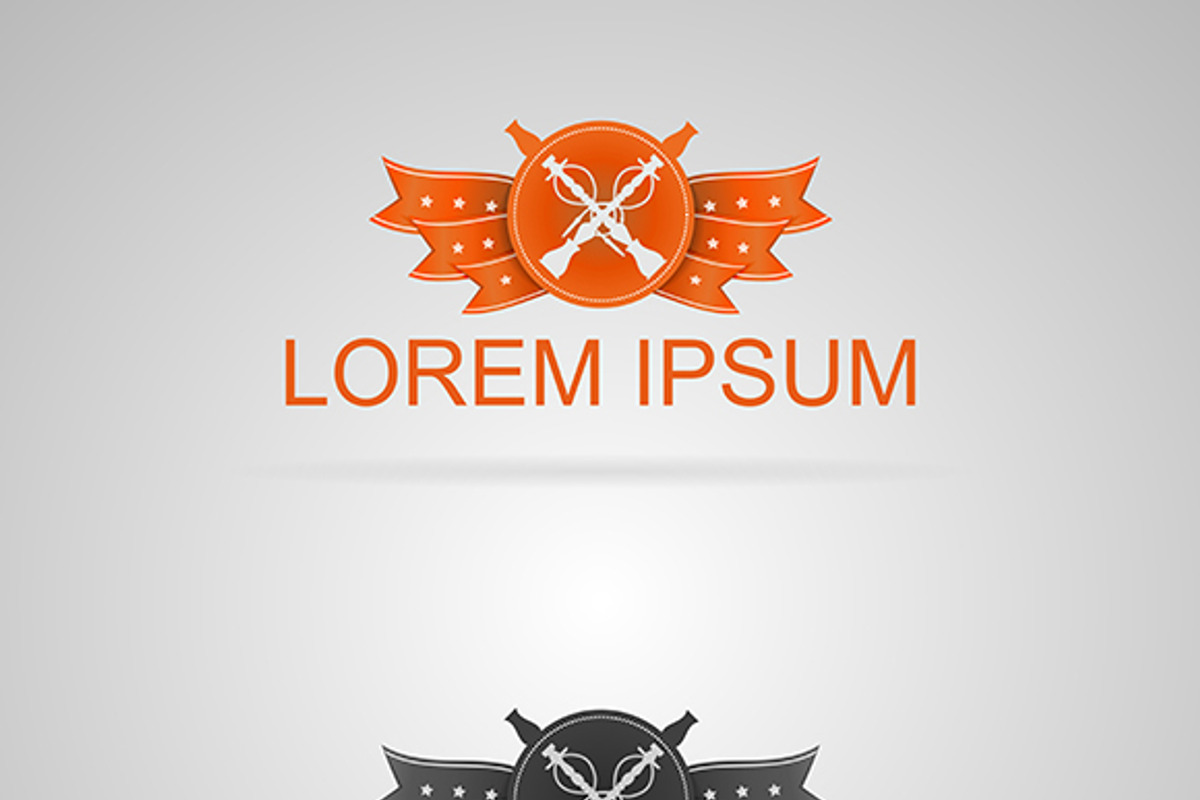 Two Hookah logotypes, a Branding & Logo Template by YershovOleksandr