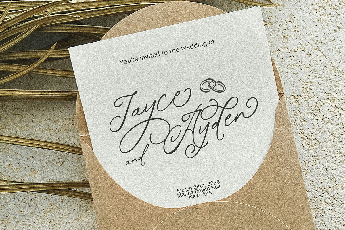 Roselife, a Handwritten Font by Nathatype (Photo 6 of 11)