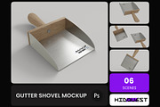 Gutter Shovel Mockup, a Household Mockup by hiddemaru (Thumbnail 1 of 4)