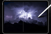 150 Lightning Procreate Brushes, a Brush Add-On by ArtistMef (Thumbnail 7 of 8)