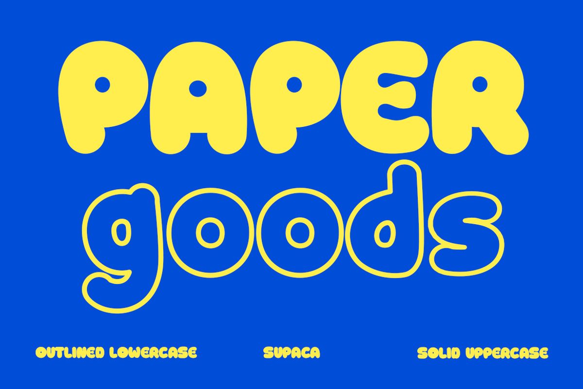 Supaca, a Sans Serif Font by Pinisi ART (Photo 3 of 10)