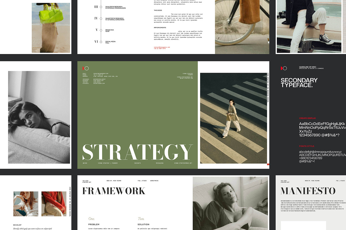 KINO | Brand Strategy, a Presentation Template by creathrivestudio (Photo 12 of 12)