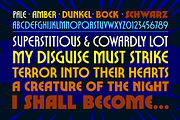 Dutch Courage Lager - '70s Art Deco, a Sans Serif Font by Comicraft Fonts (Thumbnail 2 of 5)